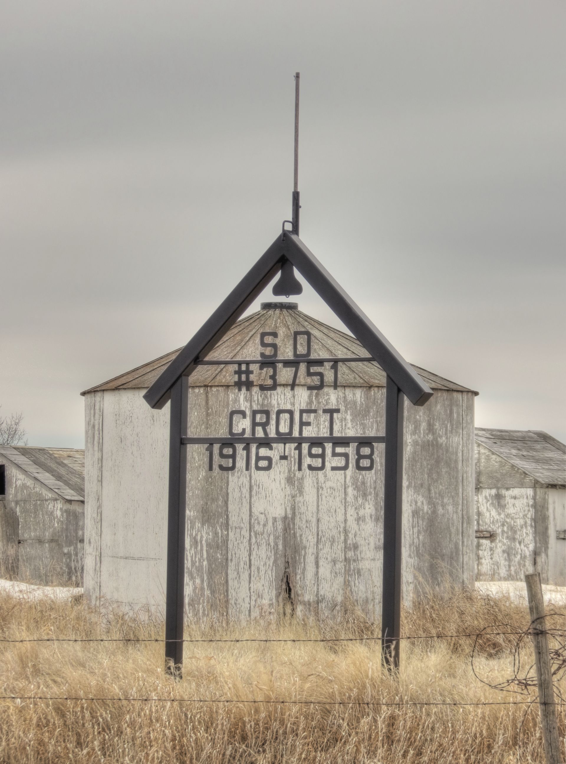 Croft School District 3751, 1916-1958,Crystal Hill , Saskatchewan,  North west section 8 township 8 range 24    - Saskatchewan Gen Web